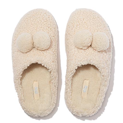 Shearling best sale clog slippers