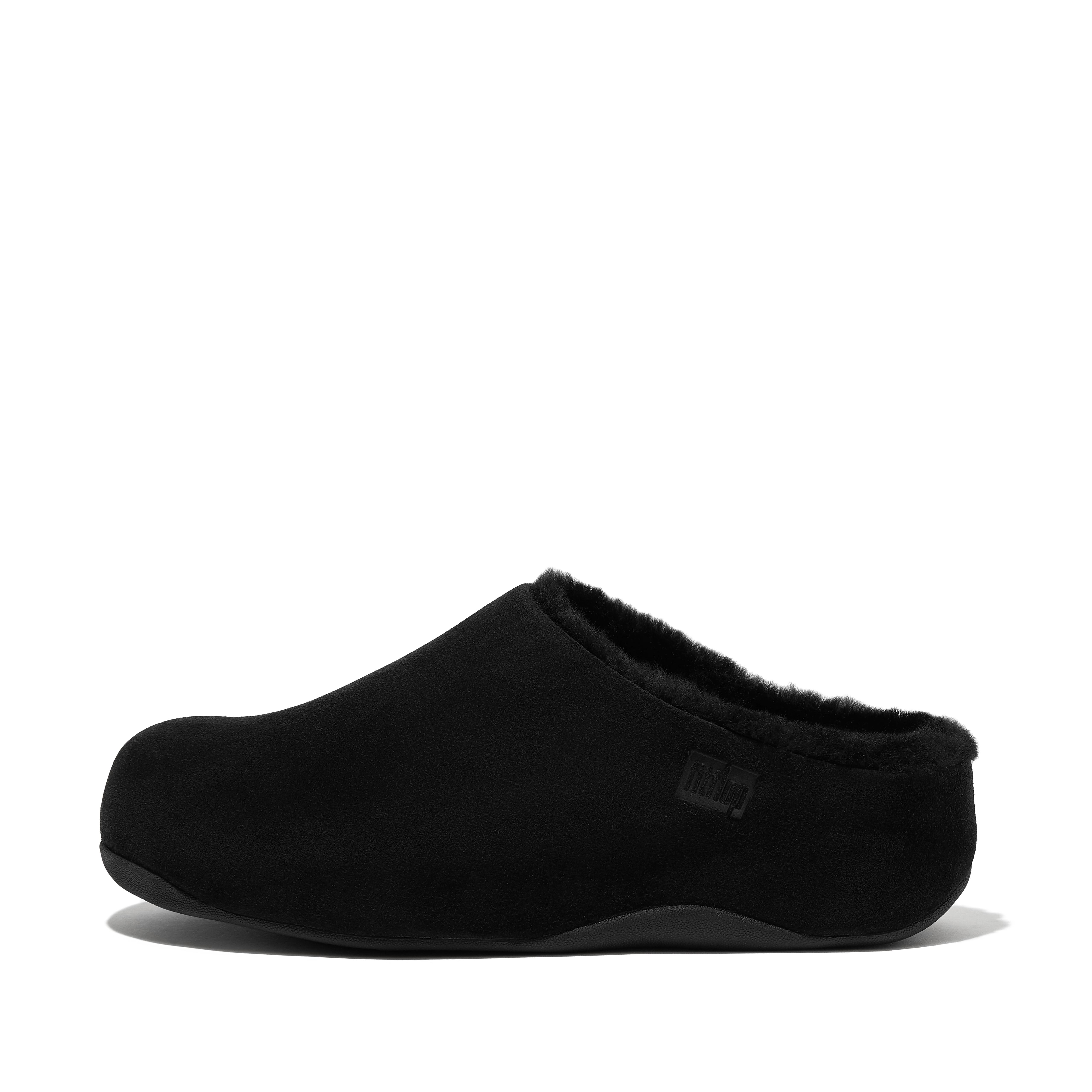 Women s Shuv Suede Clogs FitFlop US