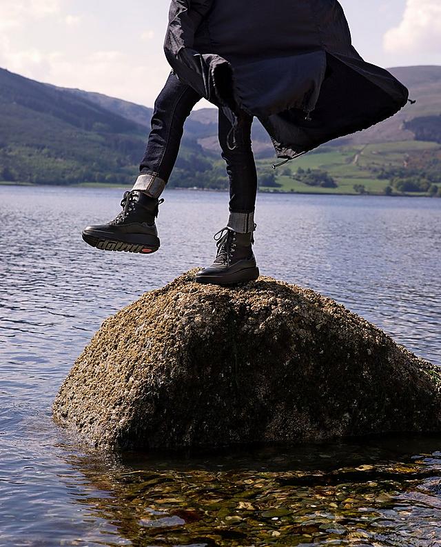 Fitflop waterproof skandi boots in black