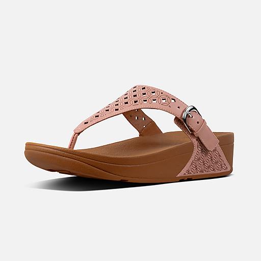Women s SKINNY Leather Toe Thongs