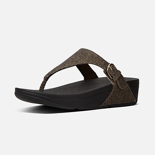 Women s THE SKINNY Textile Toe Thongs FitFlop US