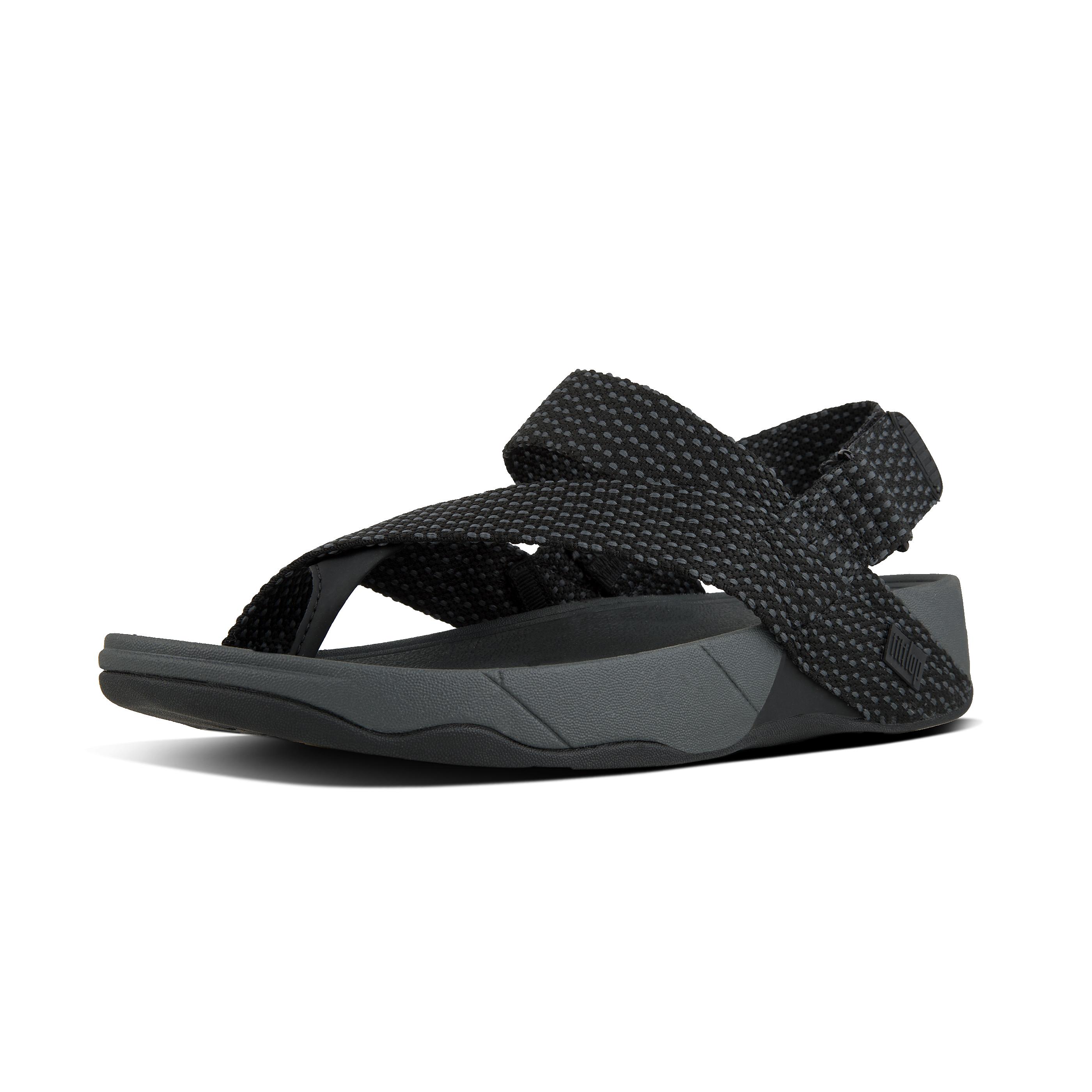 Mens SLING Textile Back-Strap-Sandals