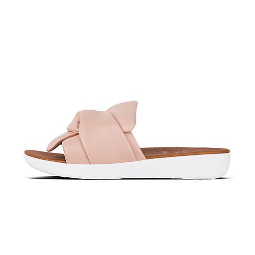 Fitflop sola leather 2025 slide sandal