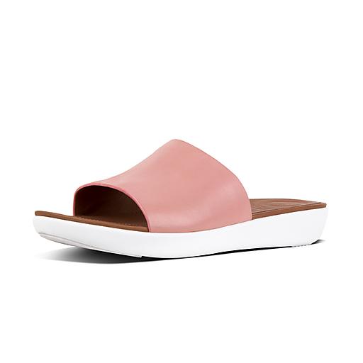 Fitflop sola store leather slide sandal