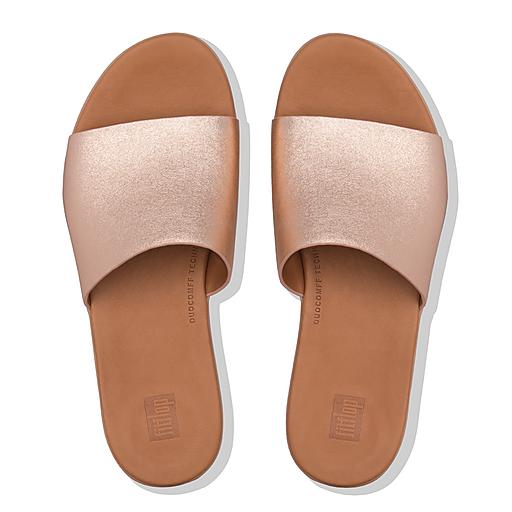 Fitflop sola slides black hot sale