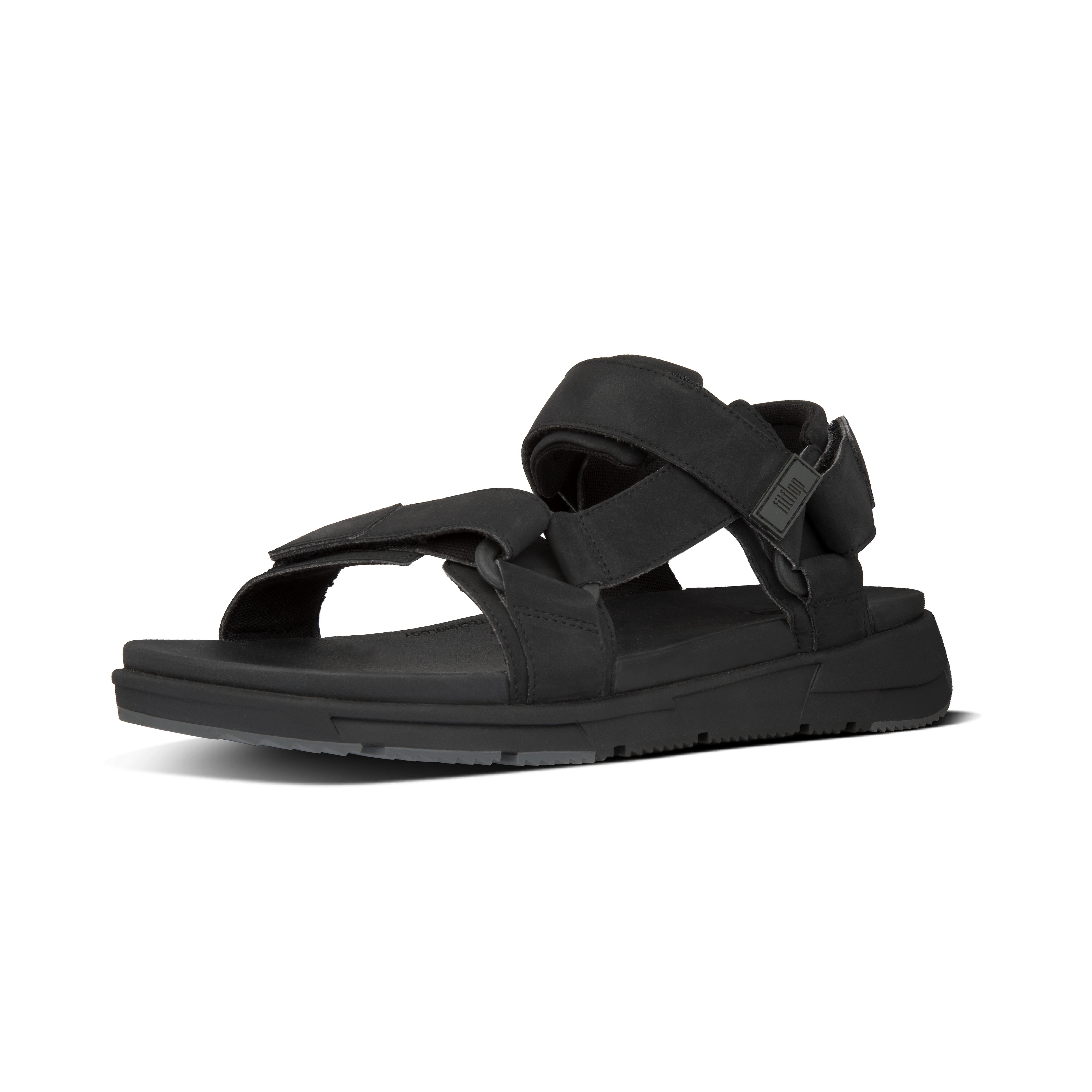 flip flops with back strap men's