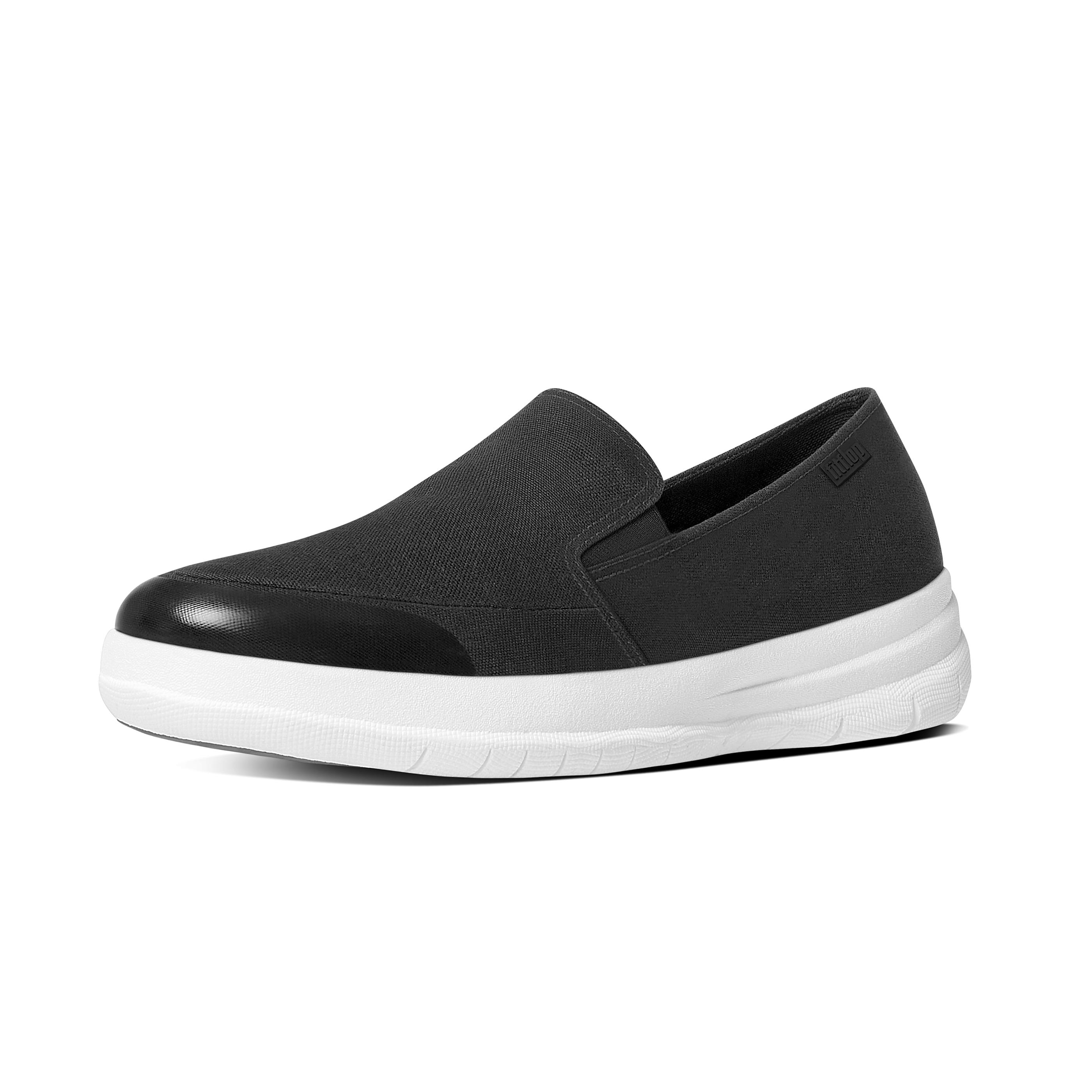 fitflop canvas sneakers