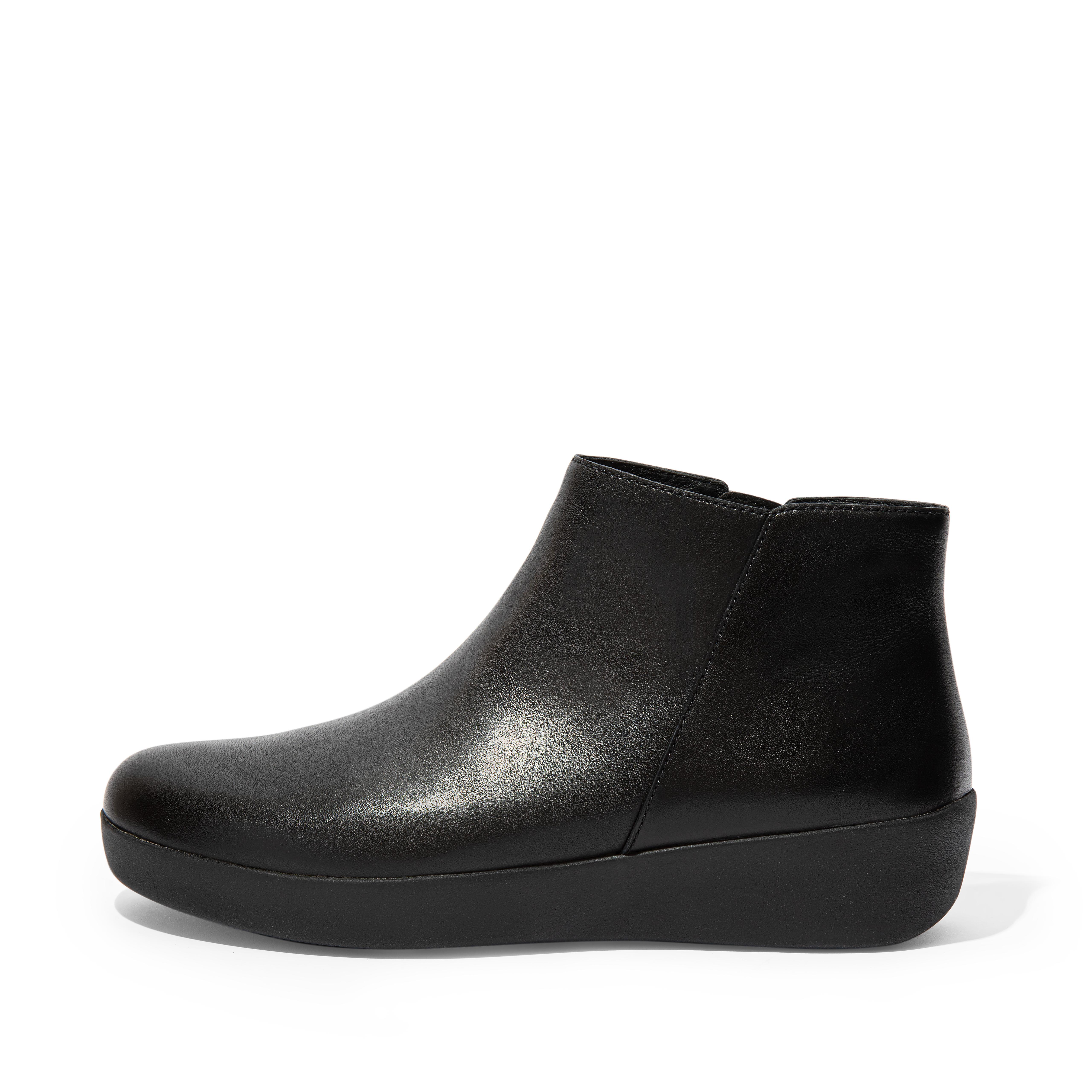 Women SUMI Leather Ankle Boots, Outlet