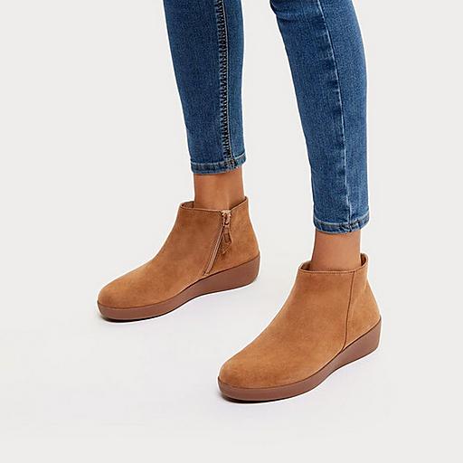 Women's SUMI Suede Ankle Boots | FitFlop US