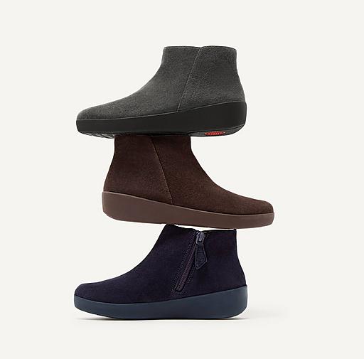 Fitflop suede ankle fashion boots