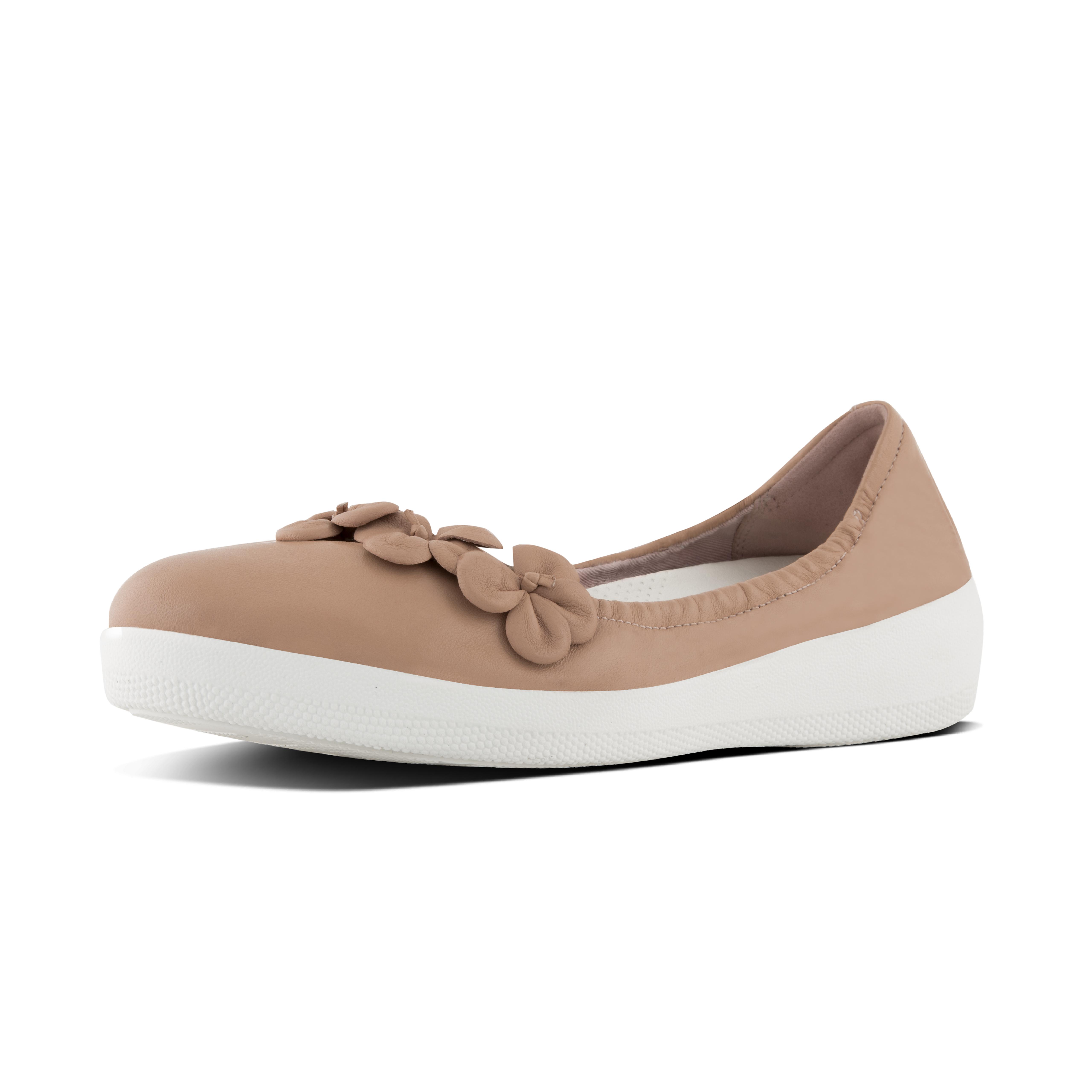 fitflop leather superballerina