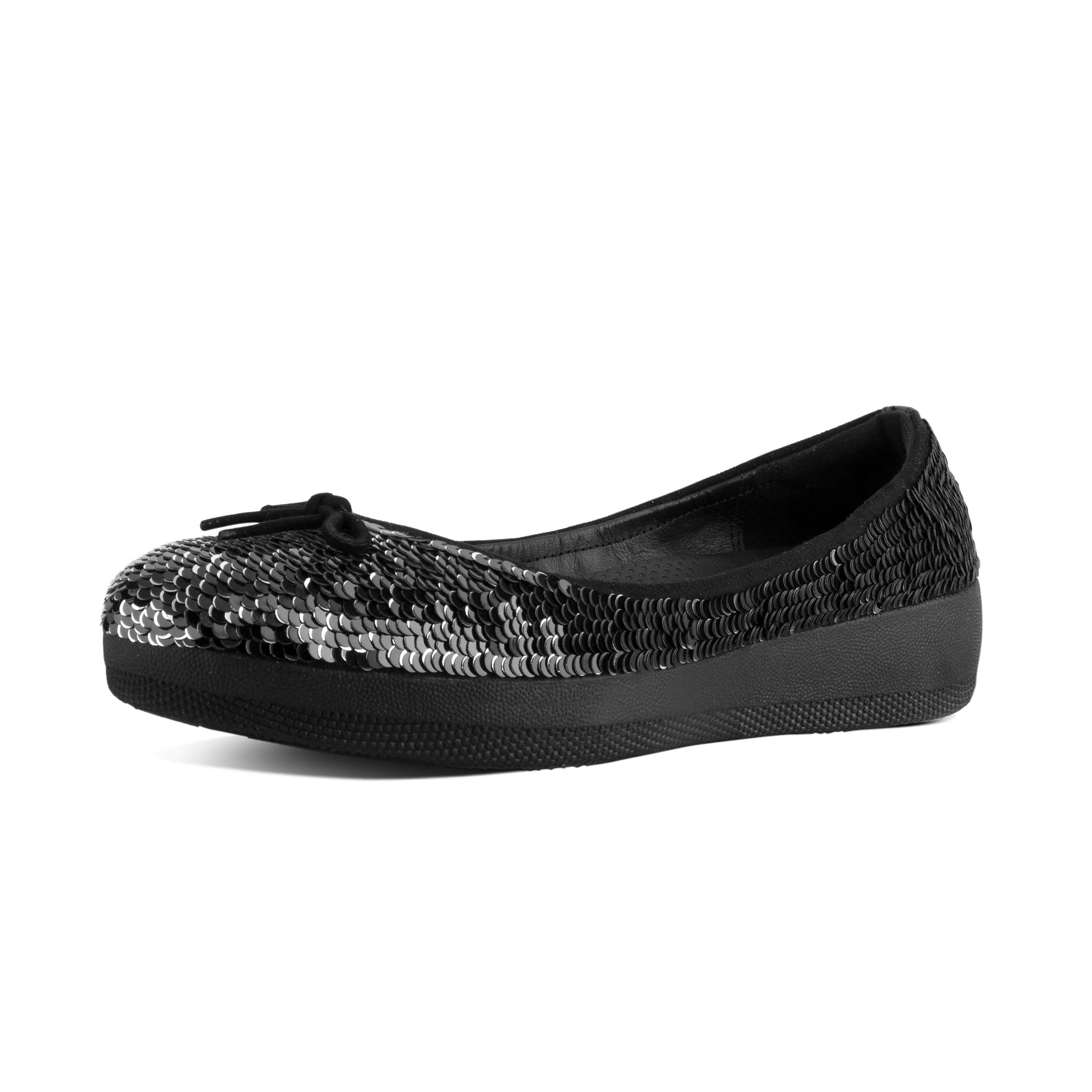 fitflop sequin ballerina