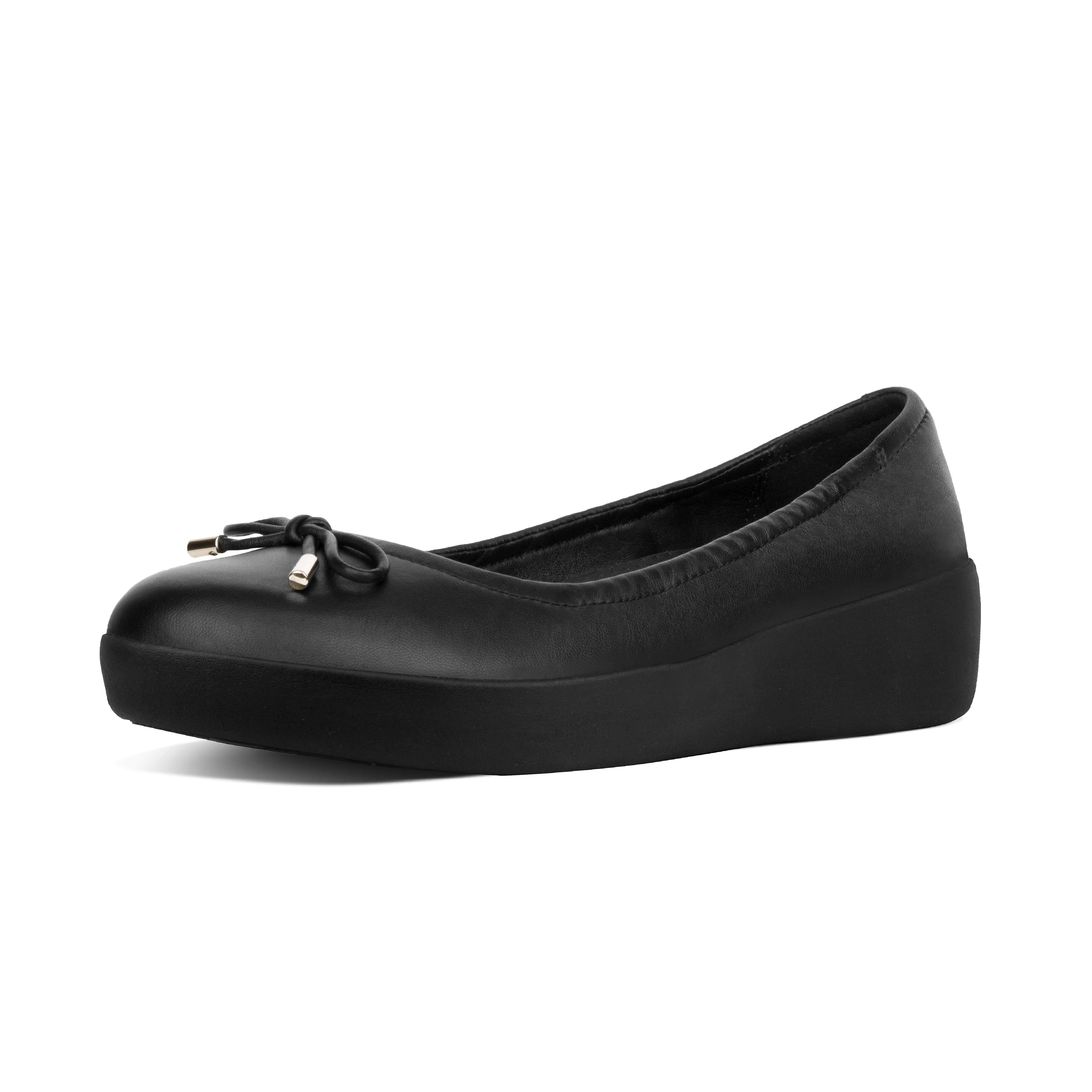 Women's SUPERBENDY Leather Ballet Pumps