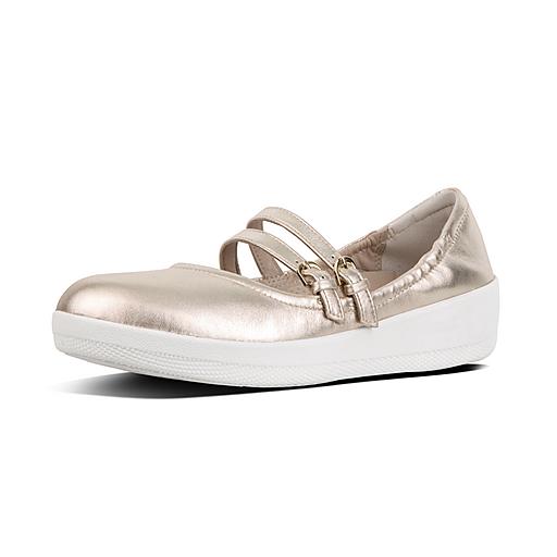 Superbendy leather ballet on sale flats