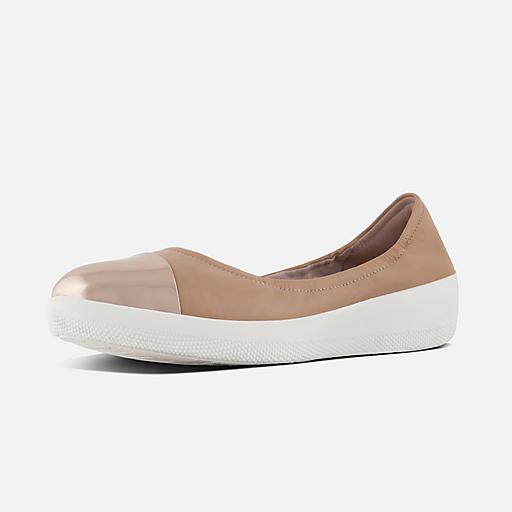 Superbendy leather ballet fashion flats