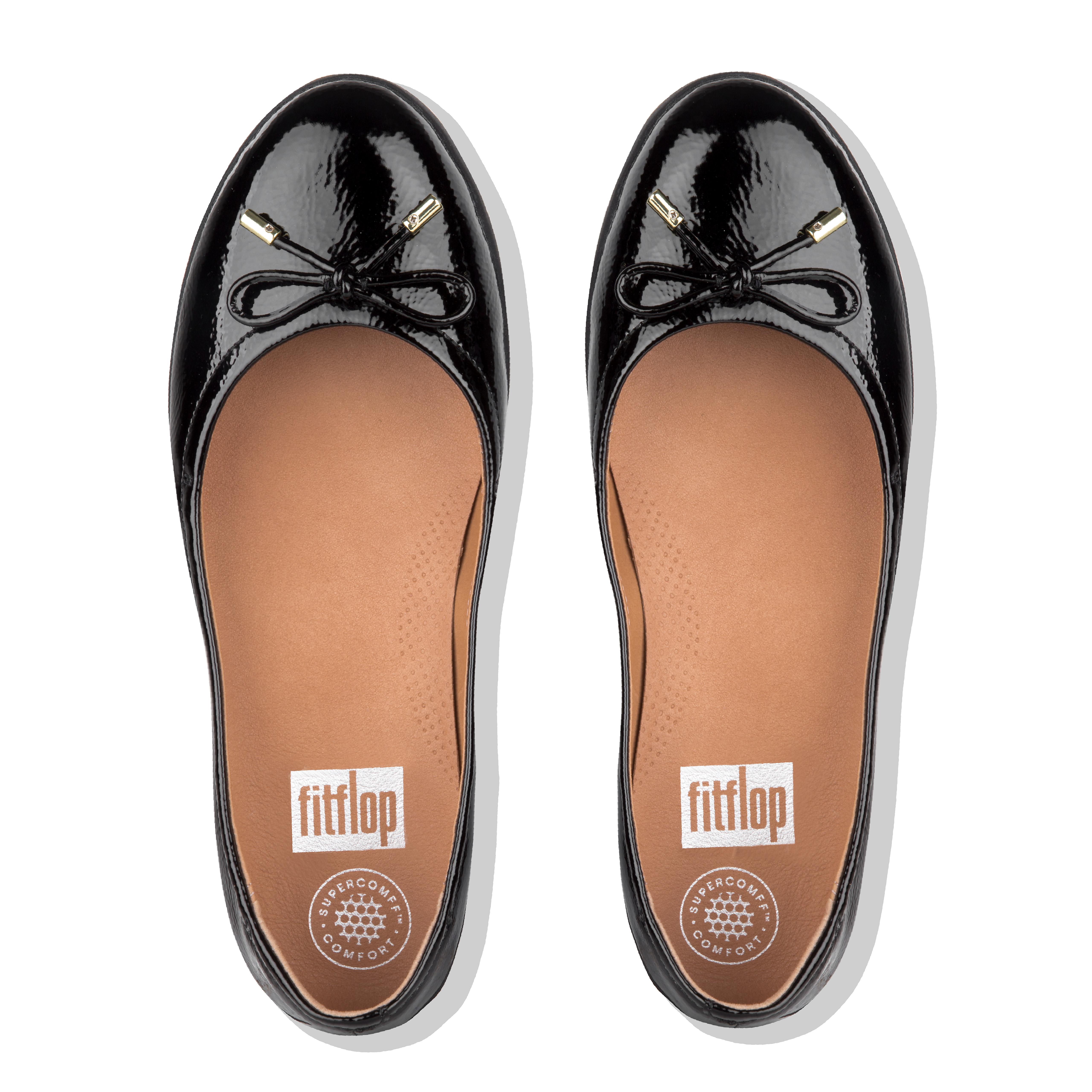 Women's SUPERBENDY Patent Ballet Flats