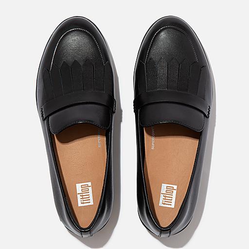 Women s Superskate Leather Loafers FitFlop US