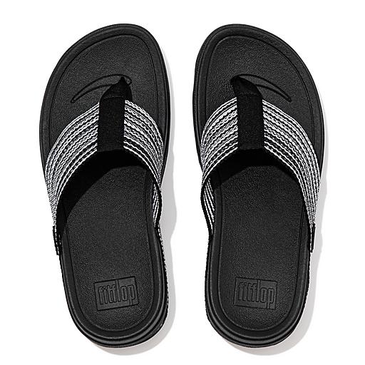 adidas Comfort Flip Flop Womens Shoes Size 5, Color: Black/White