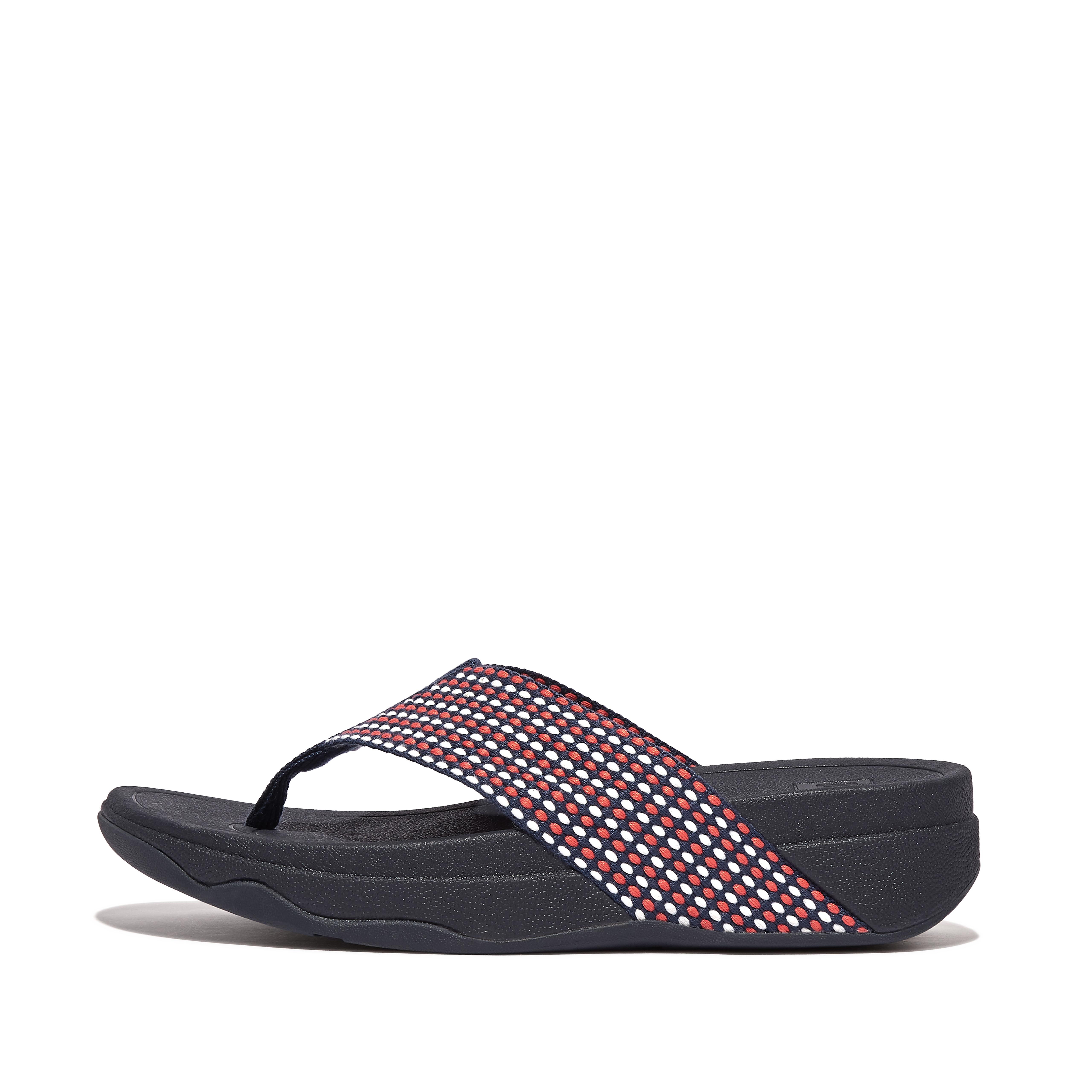 navy fit flops