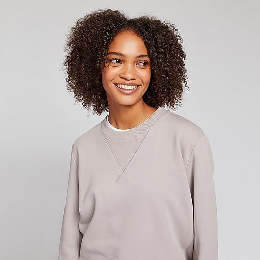 Scoop shop neck sweatshirt