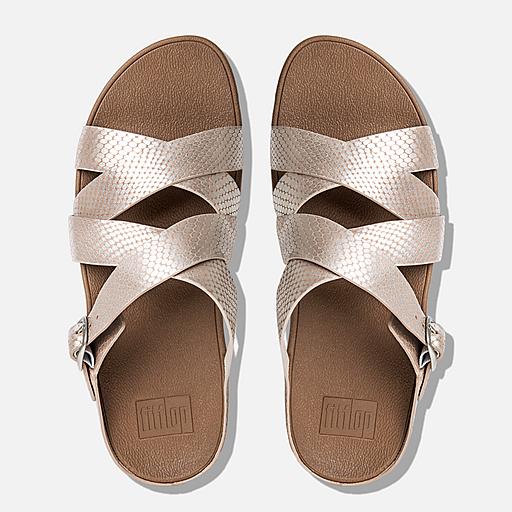 Women s THE SKINNY Leather Slides