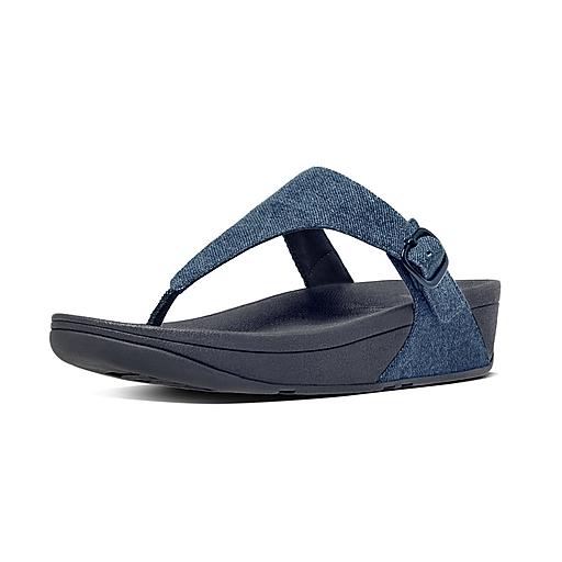 Denim fitflops sales