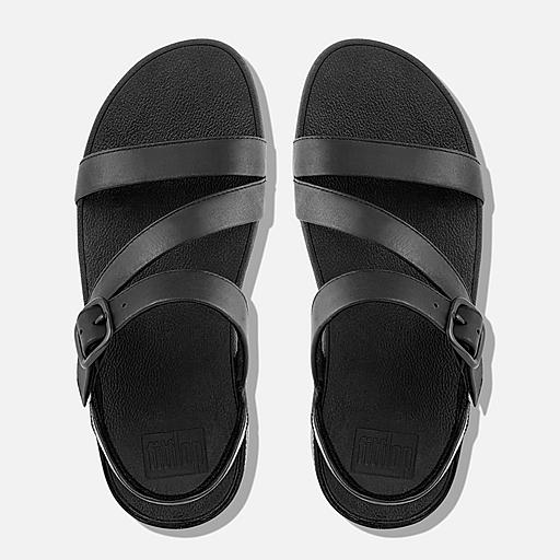 Women's Lulu Leather Back-Strap-Sandals | FitFlop EU