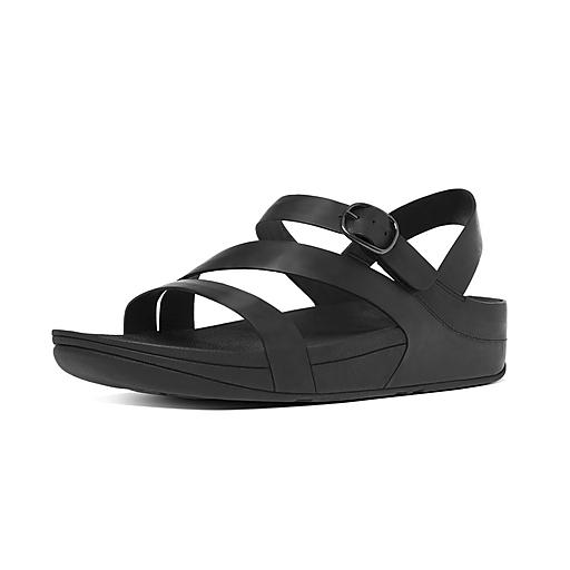 THE SKINNY Z Strap Leather Sandals