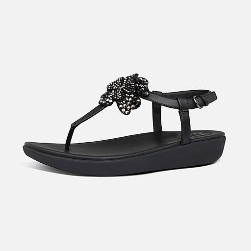 Women s Tia Microfibre Back Strap Sandals FitFlop CA