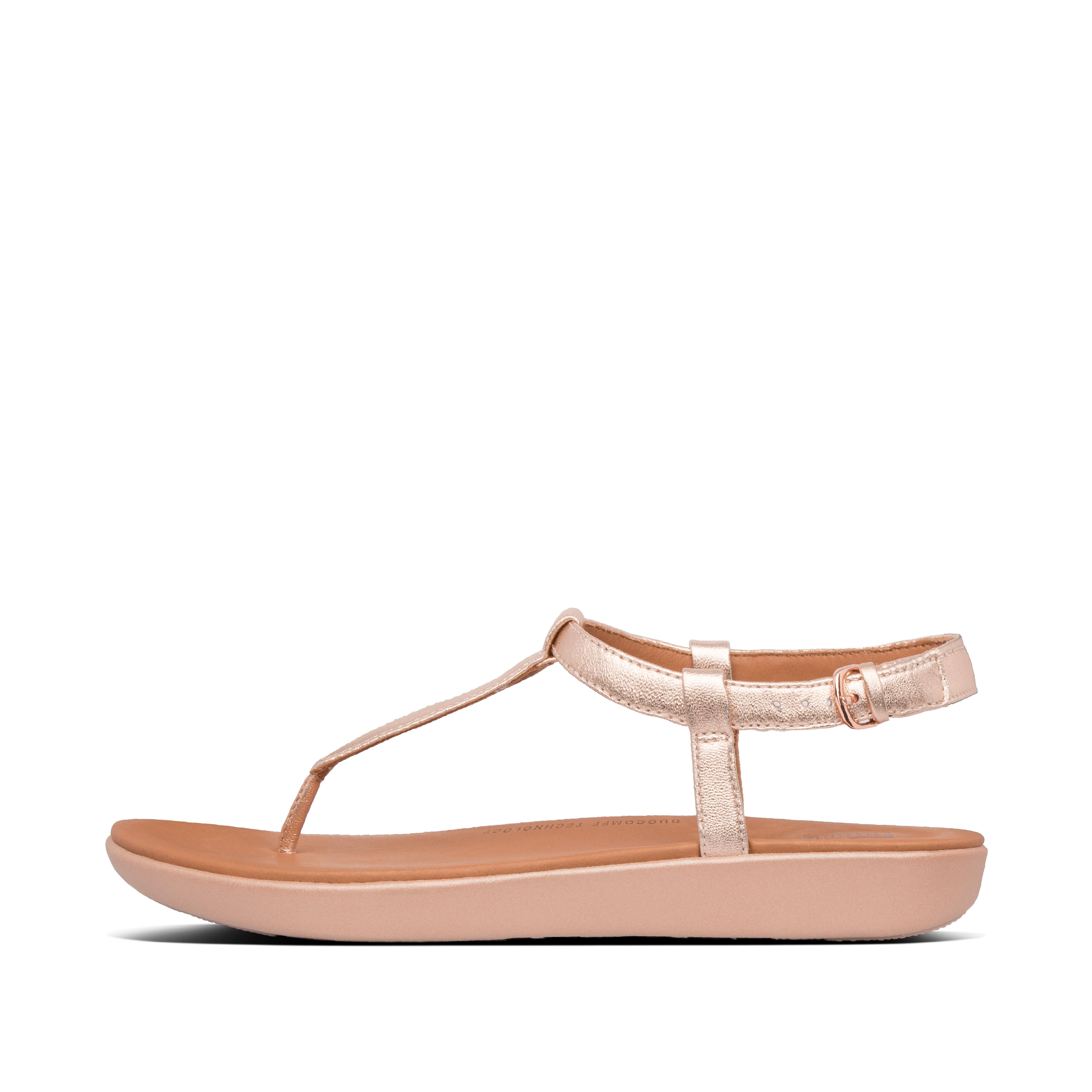 rose gold fitflops
