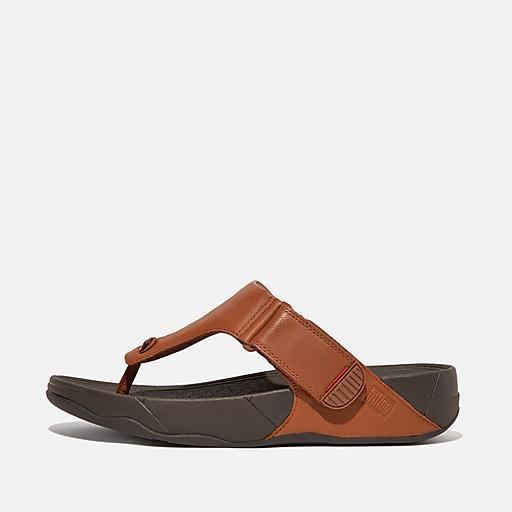 Men's Trakk-Ii Mens Leather Toe-Posts FitFlop US