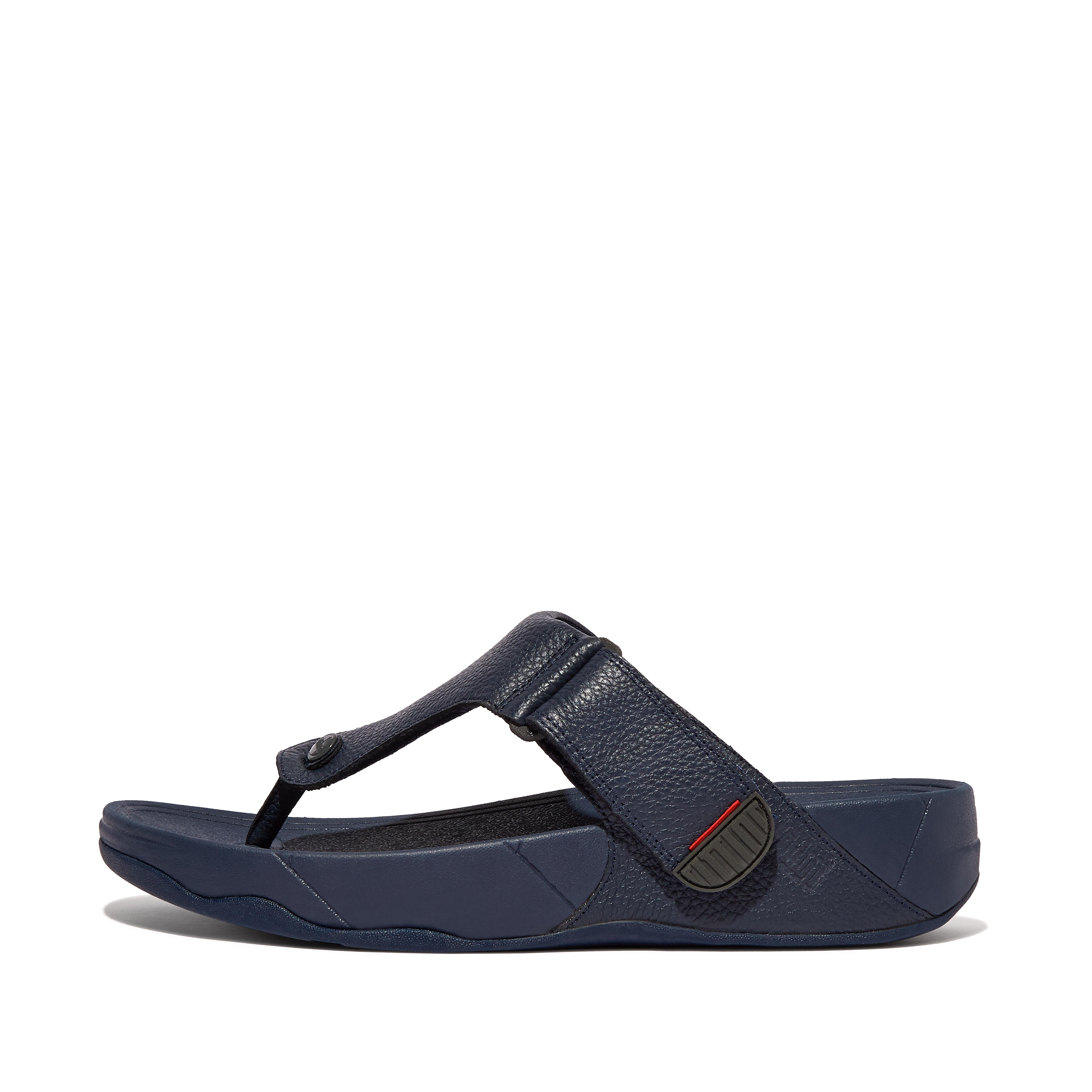 TRAKK II Mens Leather Toe-Post Sandals, Full Price