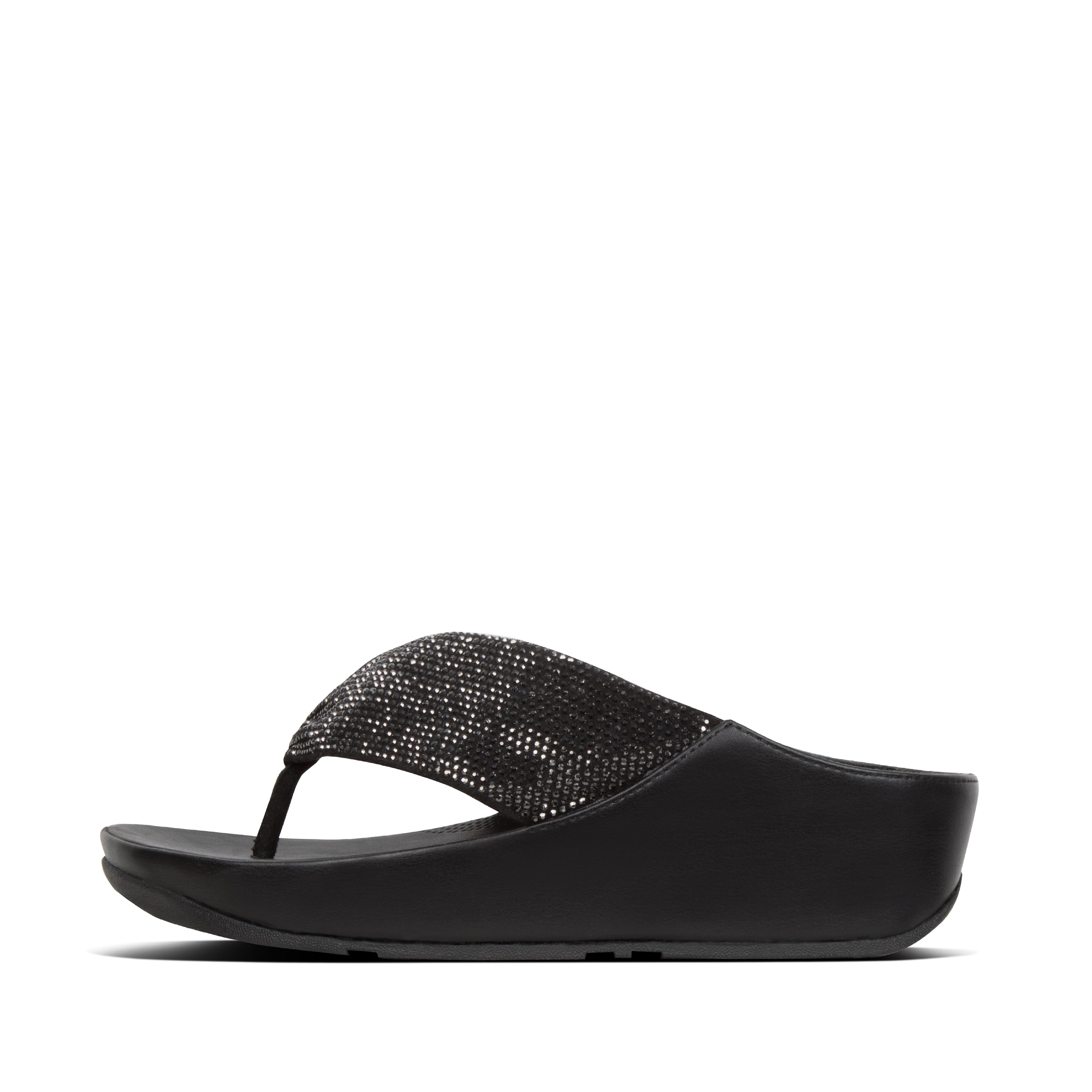 Women s TWISS Microfibre Toe Post Sandals FitFlop US