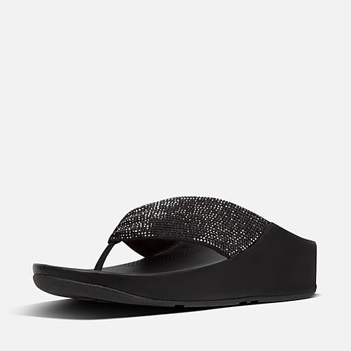 Women's Twiss Crystal Textile Toe-Posts | FitFlop US