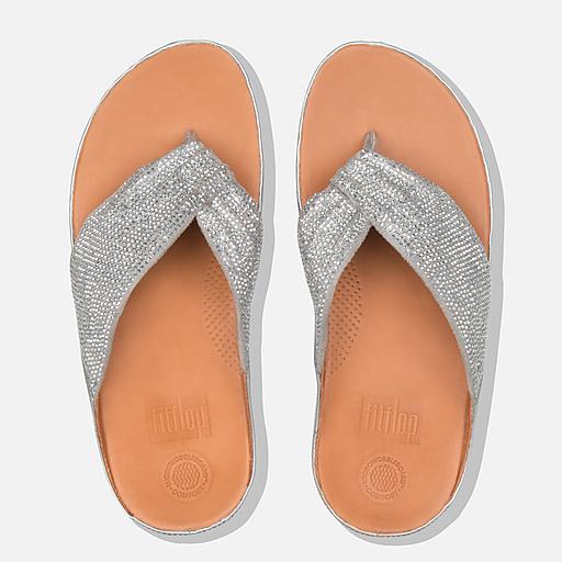 Women's Twiss Crystal Textile Toe-Posts | FitFlop US