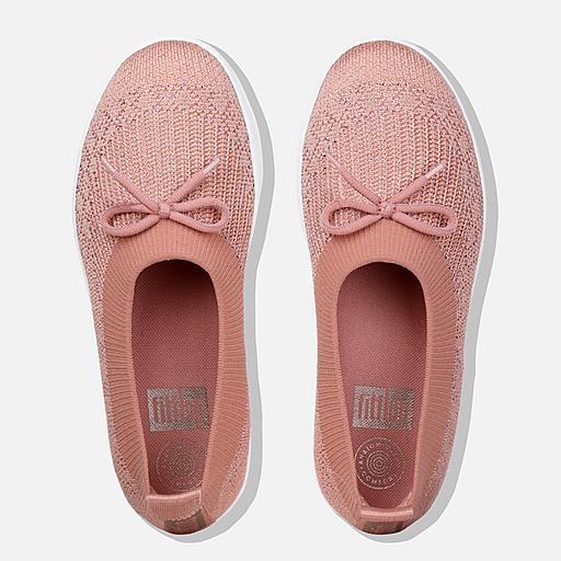 Women s UBERKNIT Textile Ballet Flats FitFlop CA