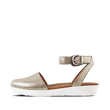 Women s COVA Leather Back Strap Sandals FitFlop UK