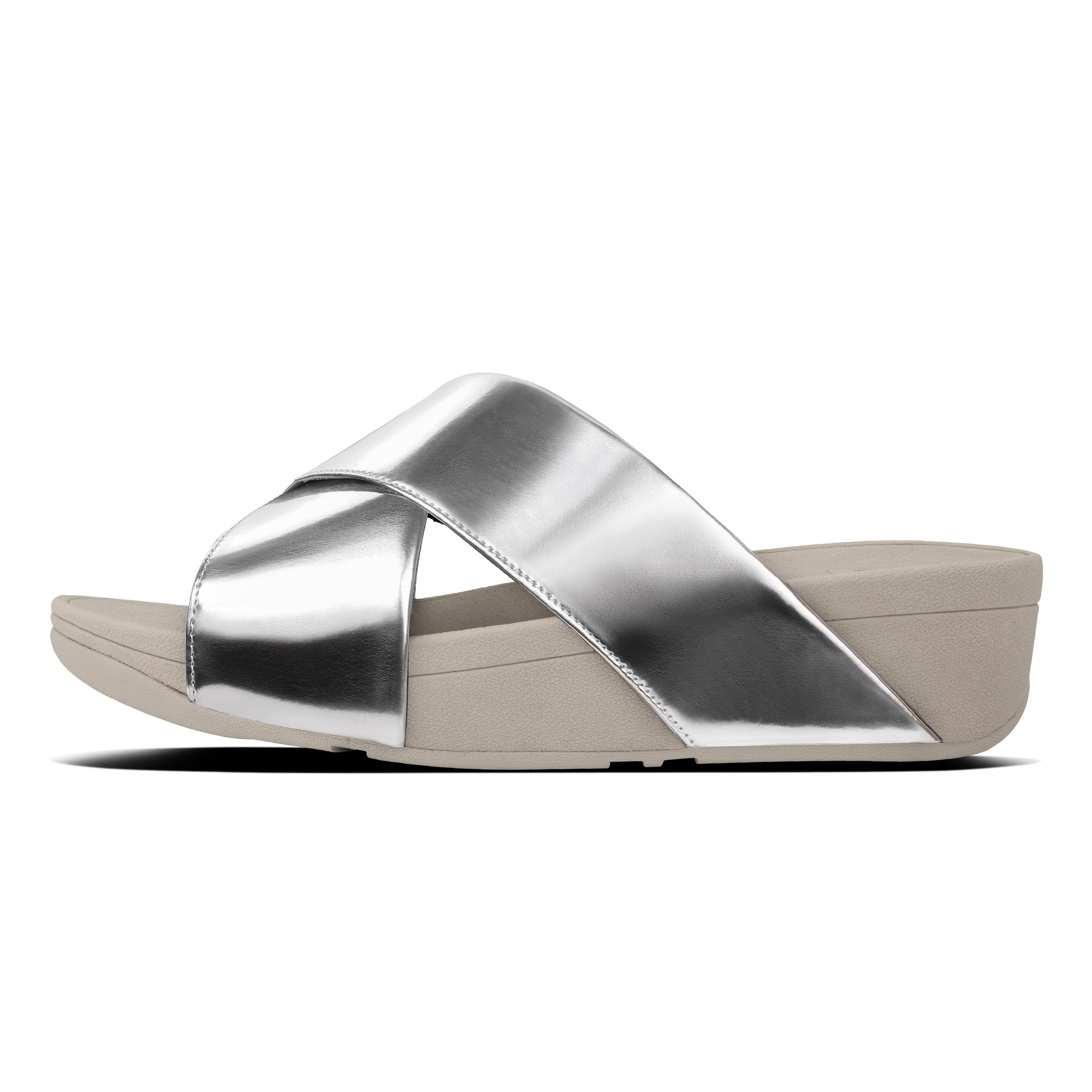 lulu cross slide sandal fitflop