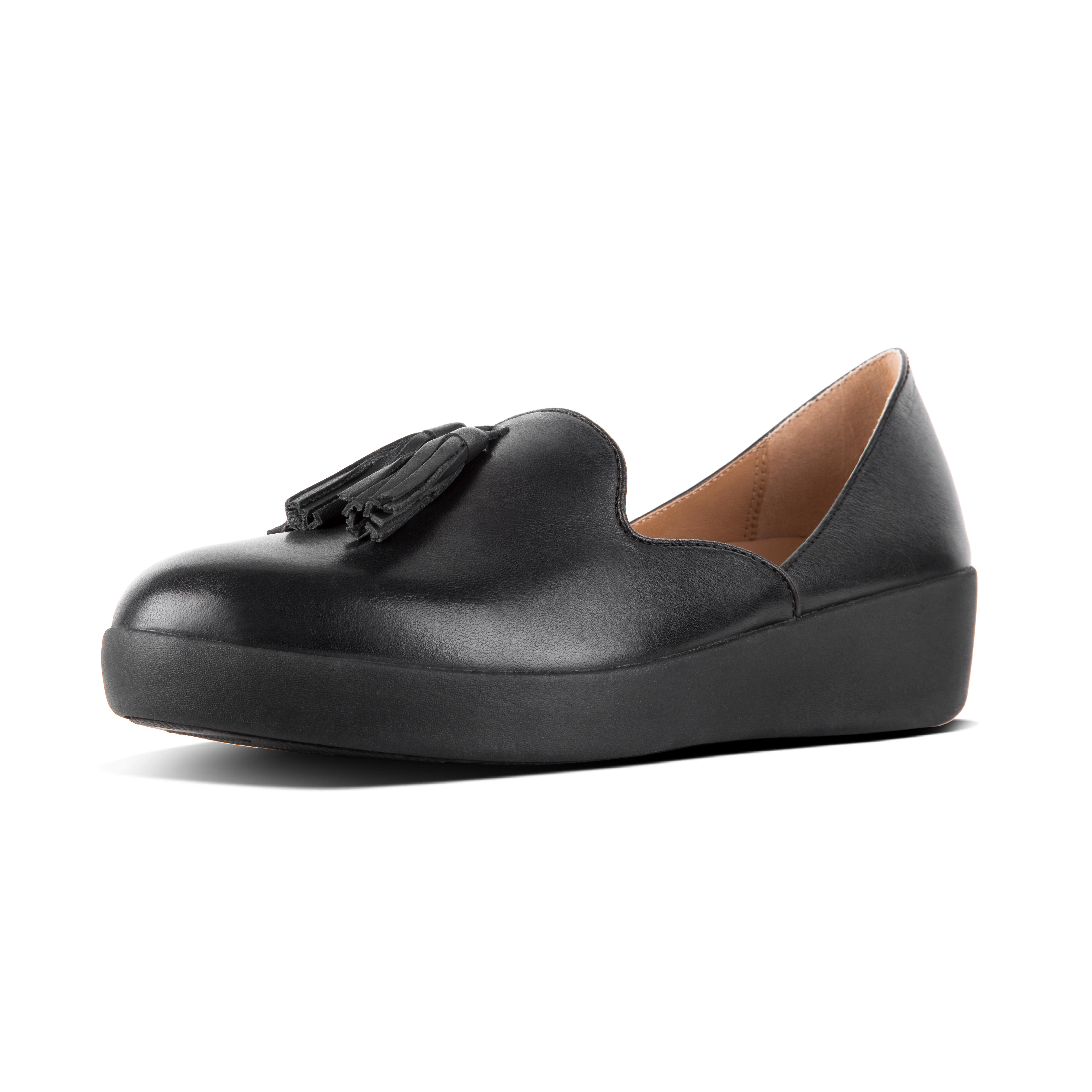 superskate leather loafers