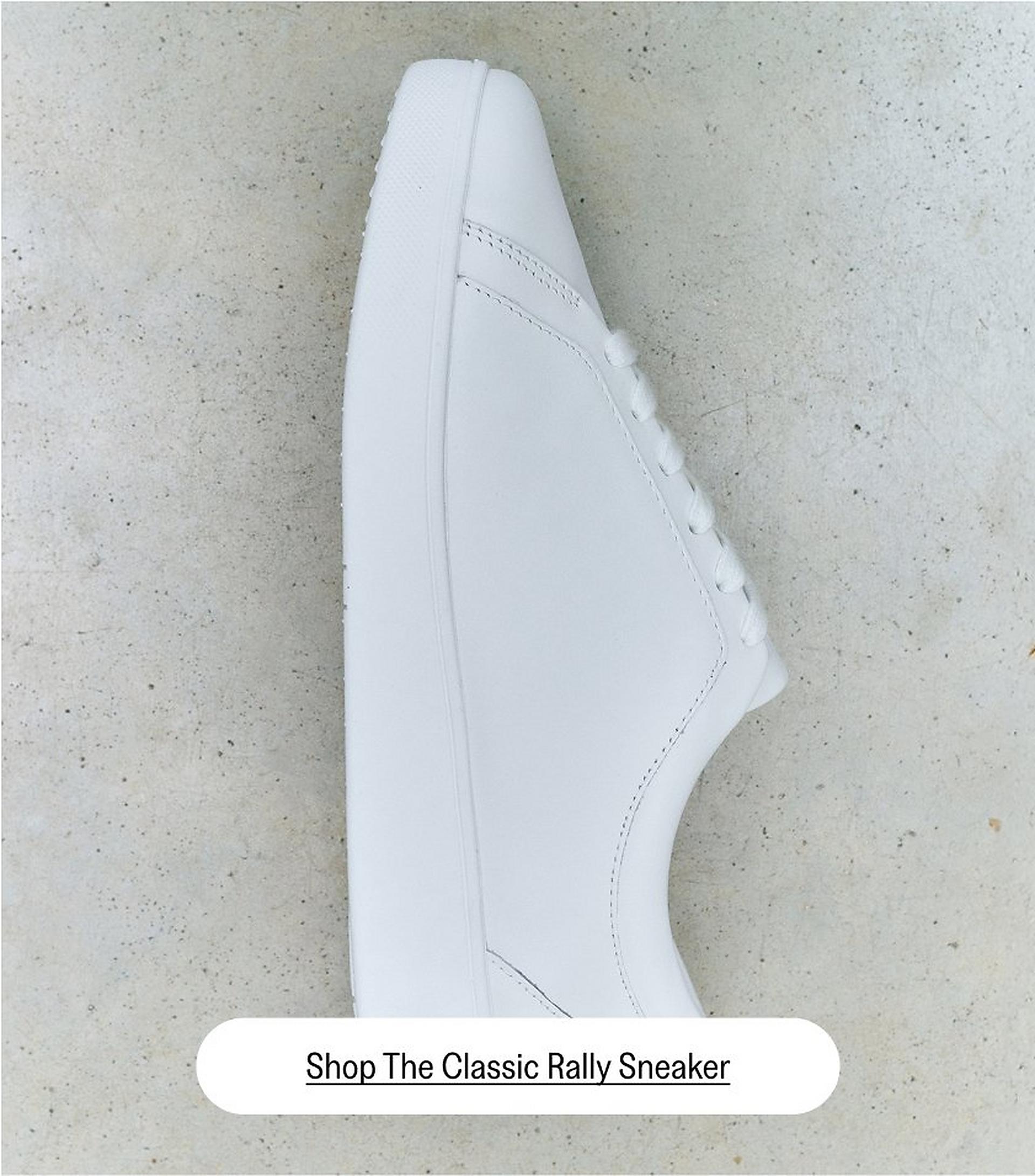 RALLY Leather Sneakers