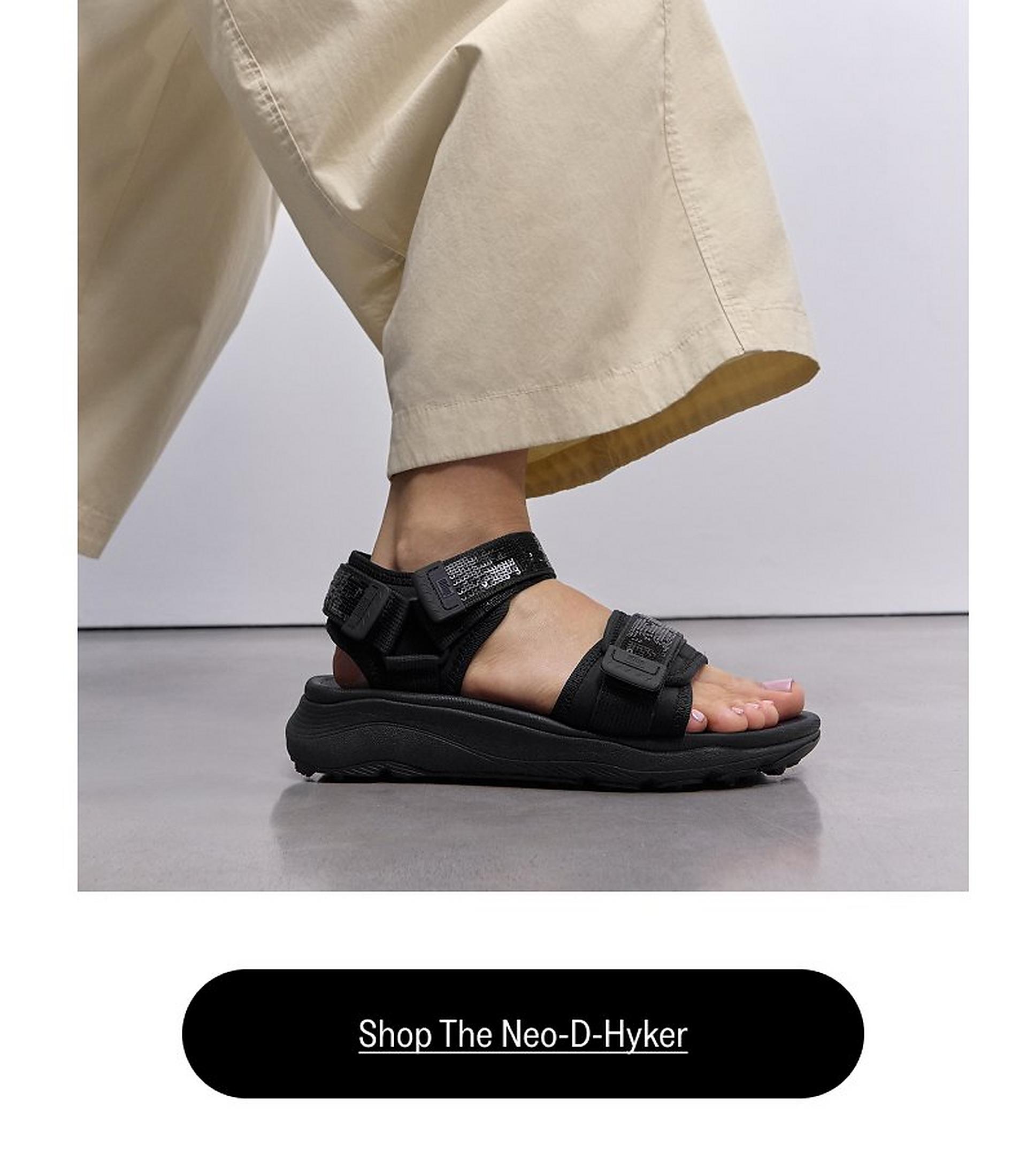 NEO-D-HYKER (Xt) Sequin Water-Resistant Adjustable Walking Sandals