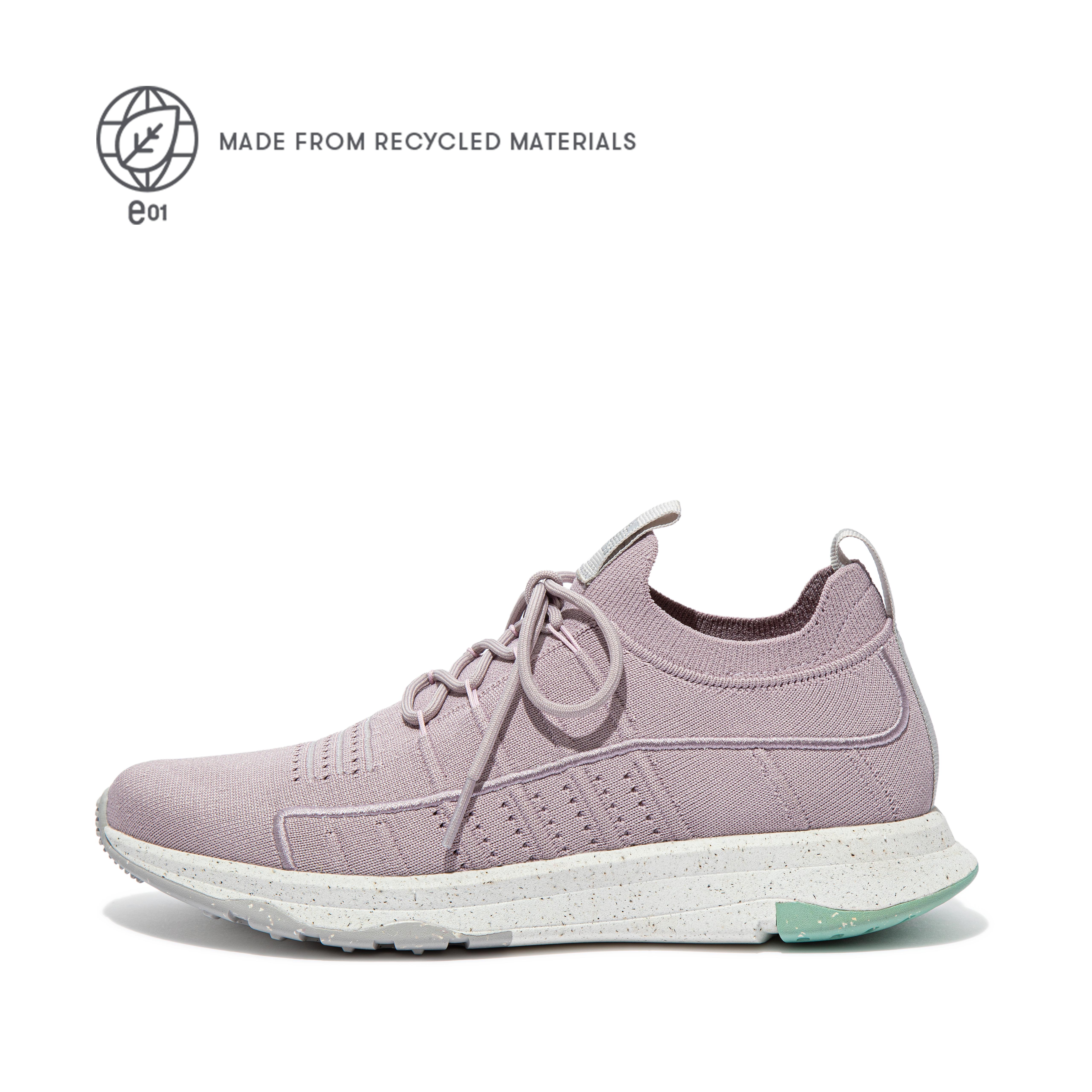 핏플랍 스니커즈FitFlop VITAMIN FF e01 Knit Sports Sneakers,Soft Lilac Mix