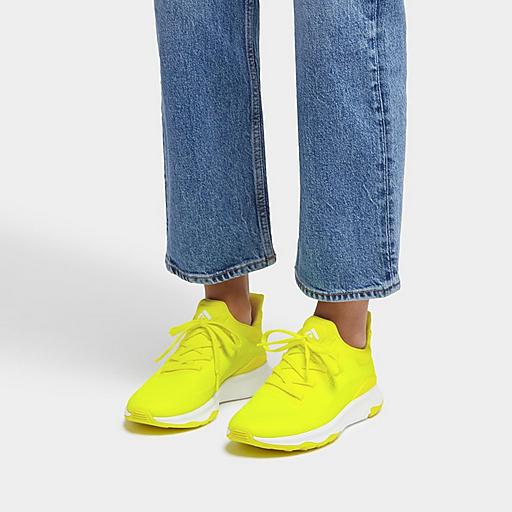 【PORTERNA】Lime ribbed flat shoes PORTERNA】Lime ribbed flat shoes