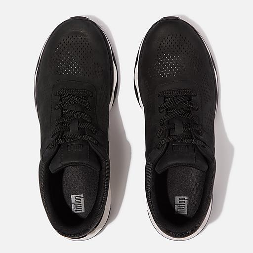Men's Vitamin-Ffx Nubuck-Leather-Mesh Sneakers | FitFlop US