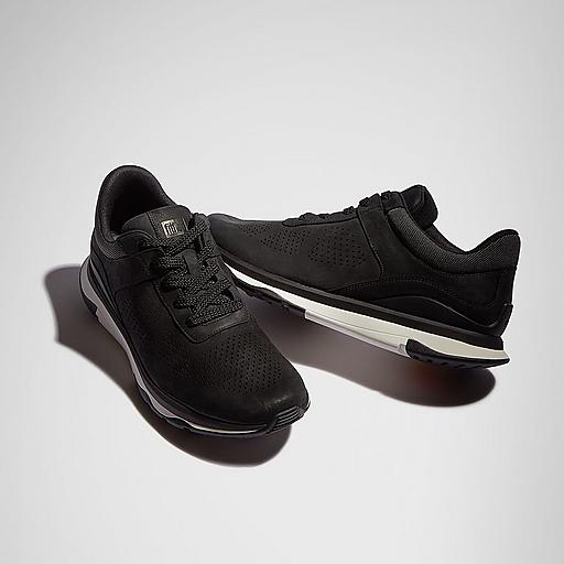 Men's Vitamin-Ffx Nubuck-Leather-Mesh Sneakers | FitFlop US