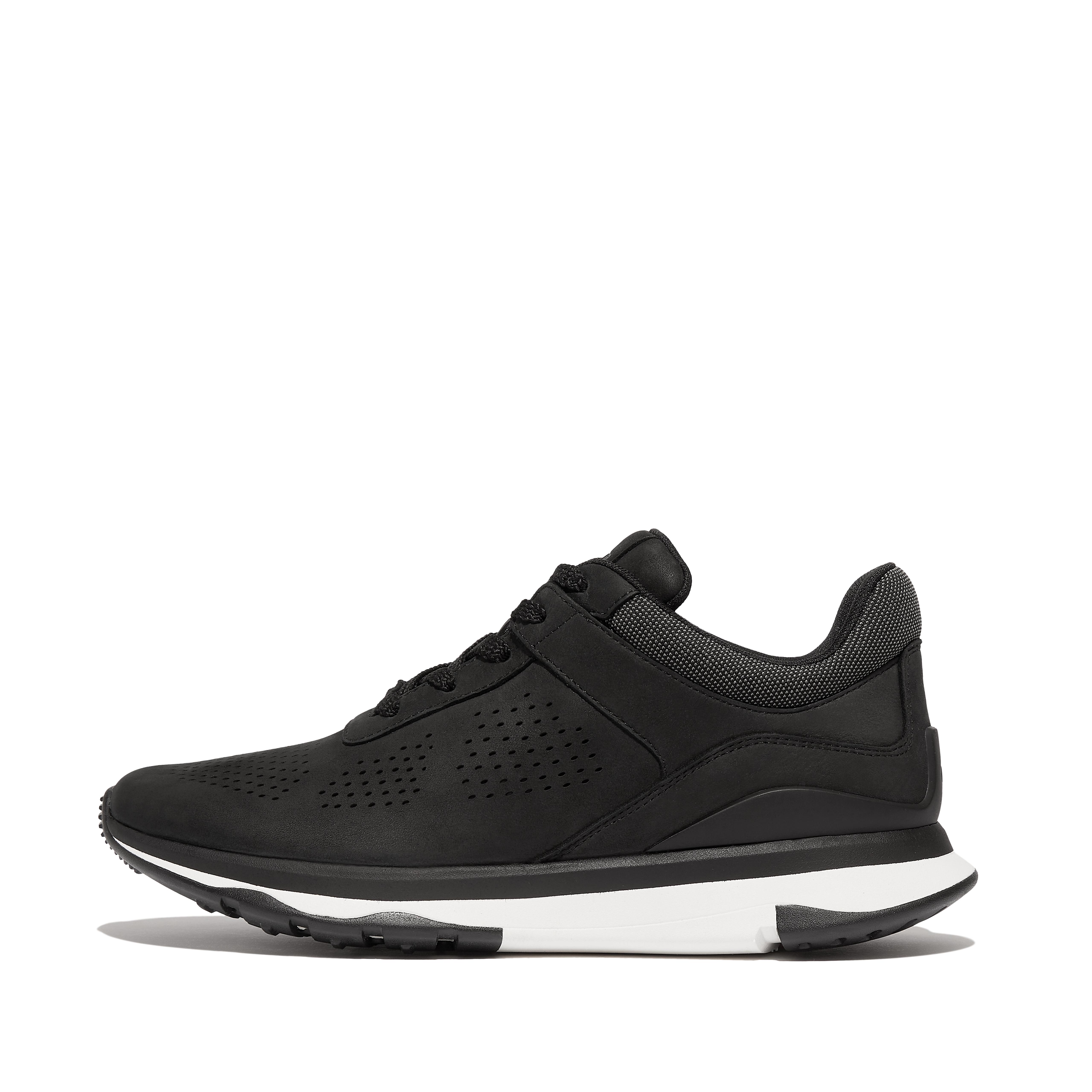 Women's Vitamin-Ffx Nubuck-Leather-Mesh Sneakers | FitFlop US