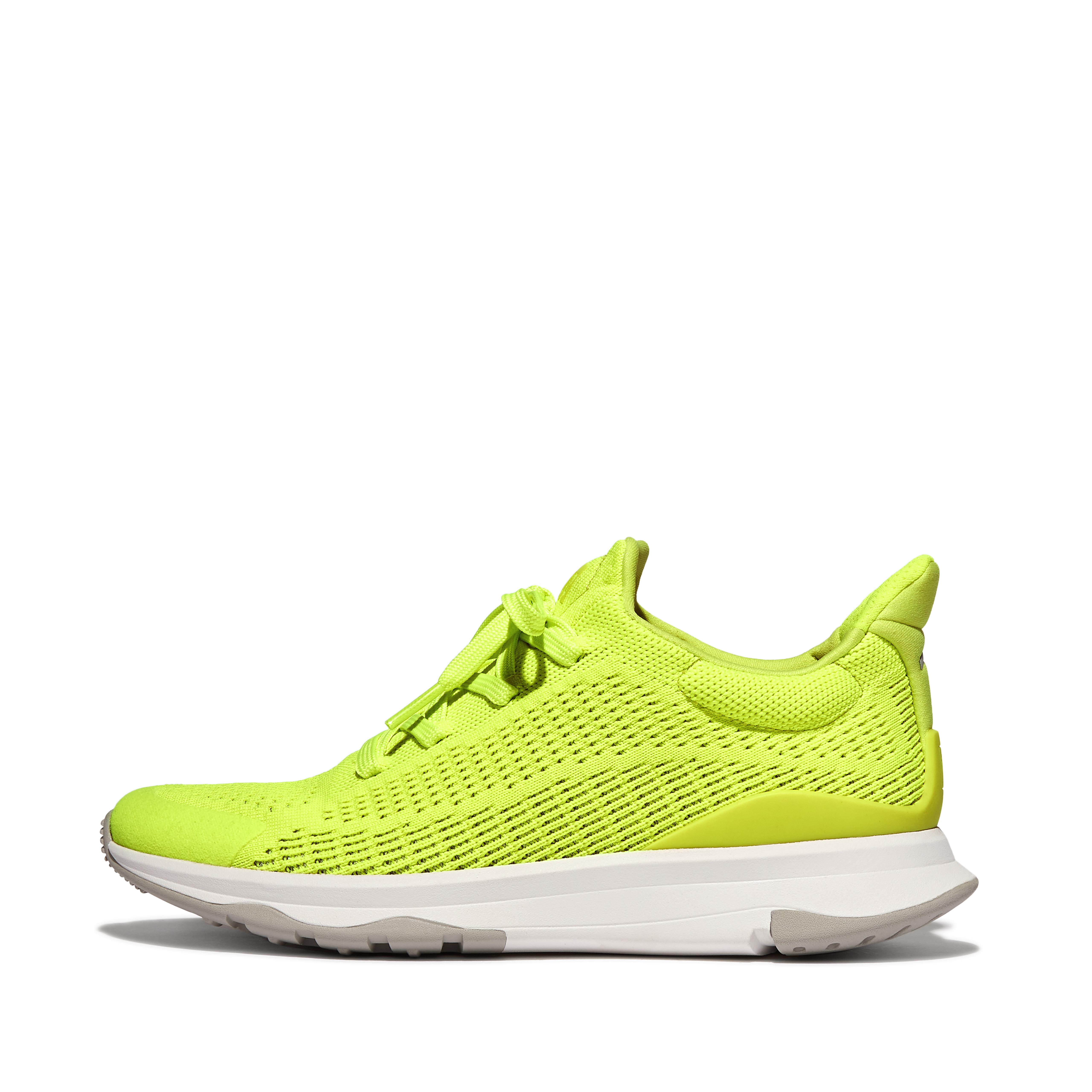 Fitflop Neon Reflective Knit Sports Sneakers