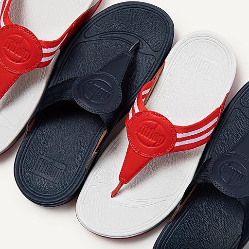 Women s WALKSTAR Wide Fit Toe Post Sandals FitFlop CA