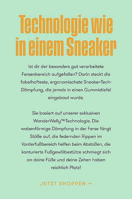 Technologie wie in einem Sneaker
