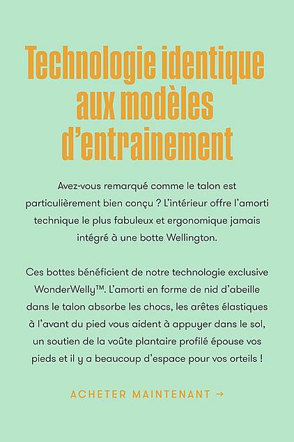 Technologie identique aux modeles d'entrainement